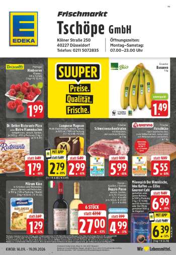 Prospekte Edeka - 14.09.2026 - 19.09.2026.
