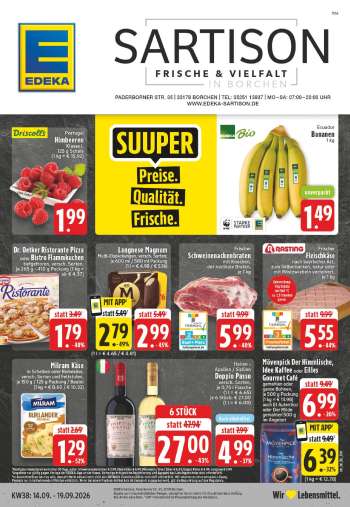 Prospekte Edeka - 14.09.2026 - 19.09.2026.