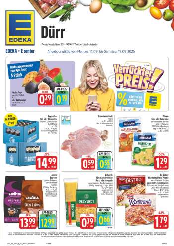 Prospekte E center - 14.09.2026 - 19.09.2026.