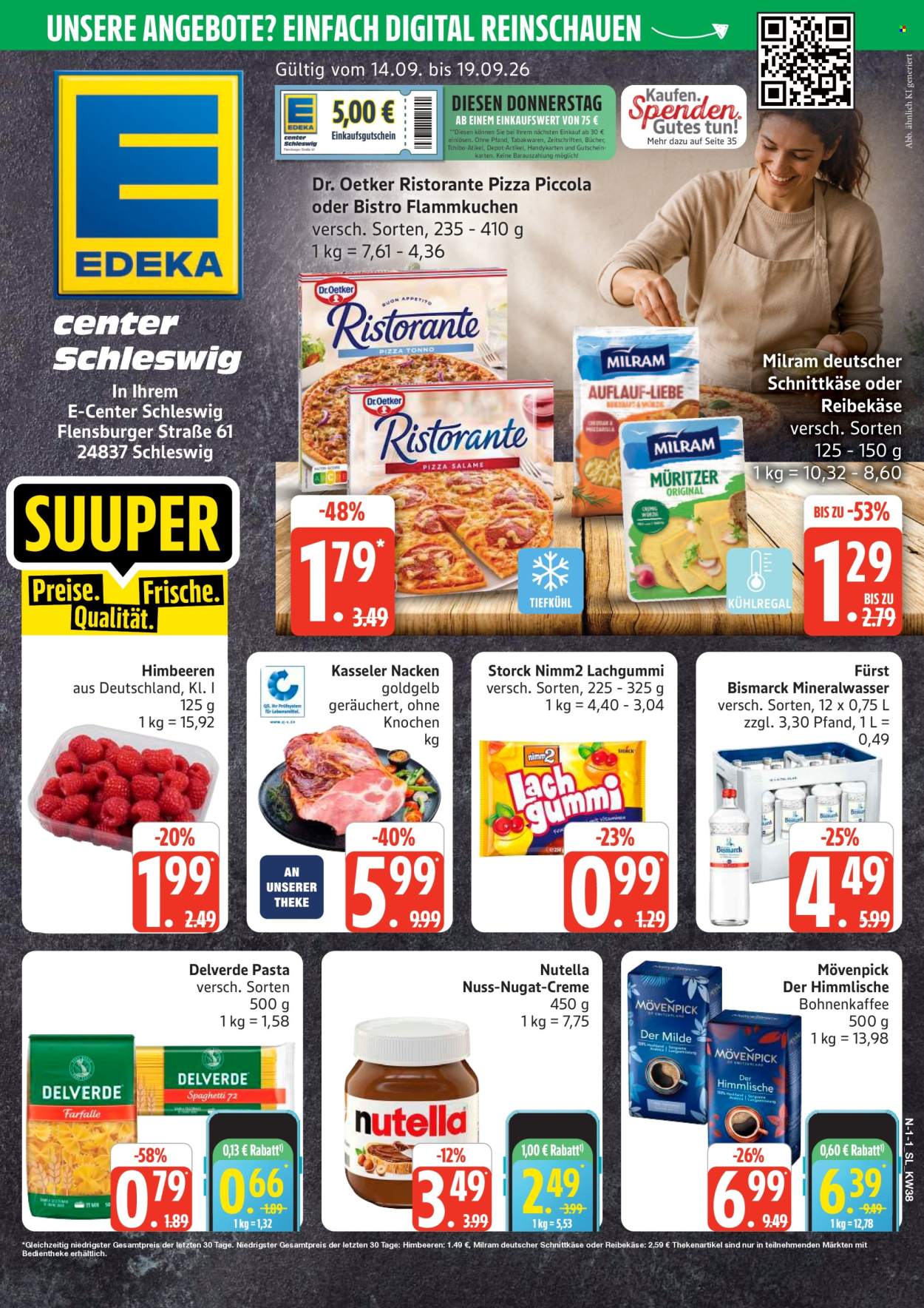E center Prospekte  - 14.09.2026 - 19.09.2026. Seite 1