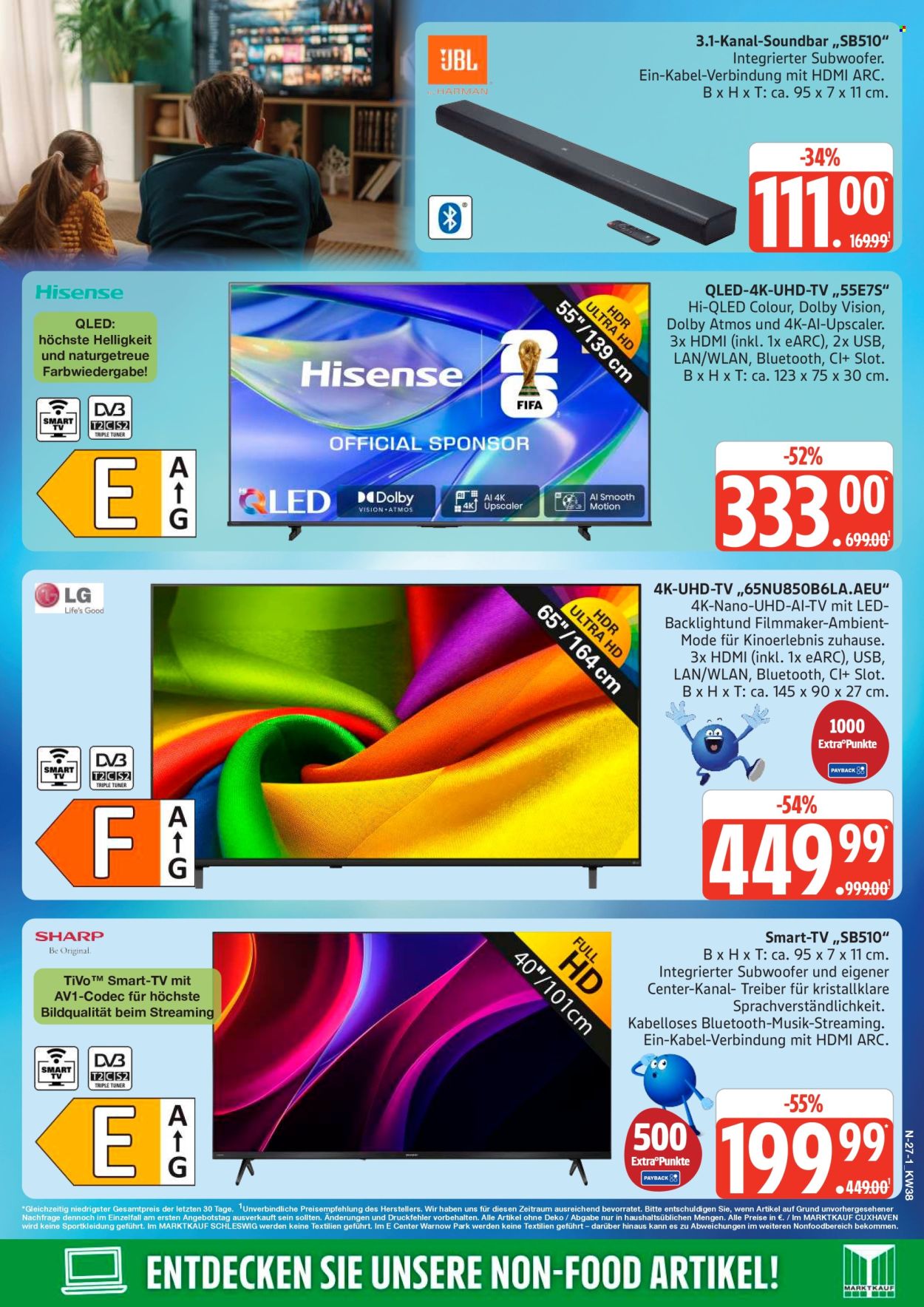 E center Prospekte  - 14.09.2026 - 19.09.2026. Seite 34