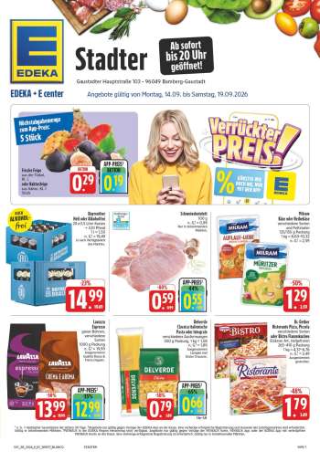 Prospekte Edeka - 14.09.2026 - 19.09.2026.