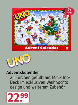 UNO Adventskalender