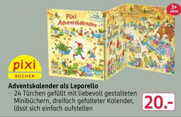 Adventskalender als Leporello