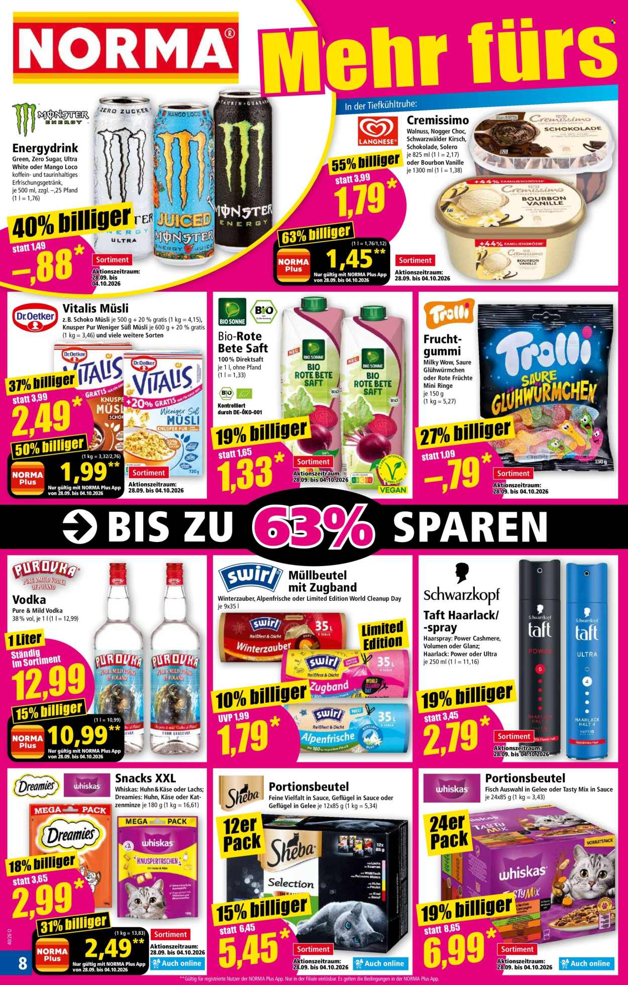 Norma Prospekte  - 28.09.2026 - 4.10.2026. Seite 8