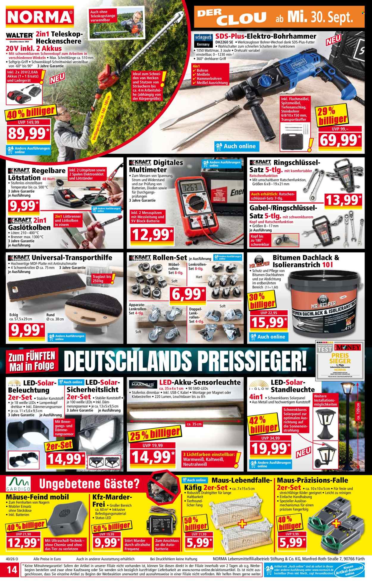 Norma Prospekte  - 28.09.2026 - 4.10.2026. Seite 14