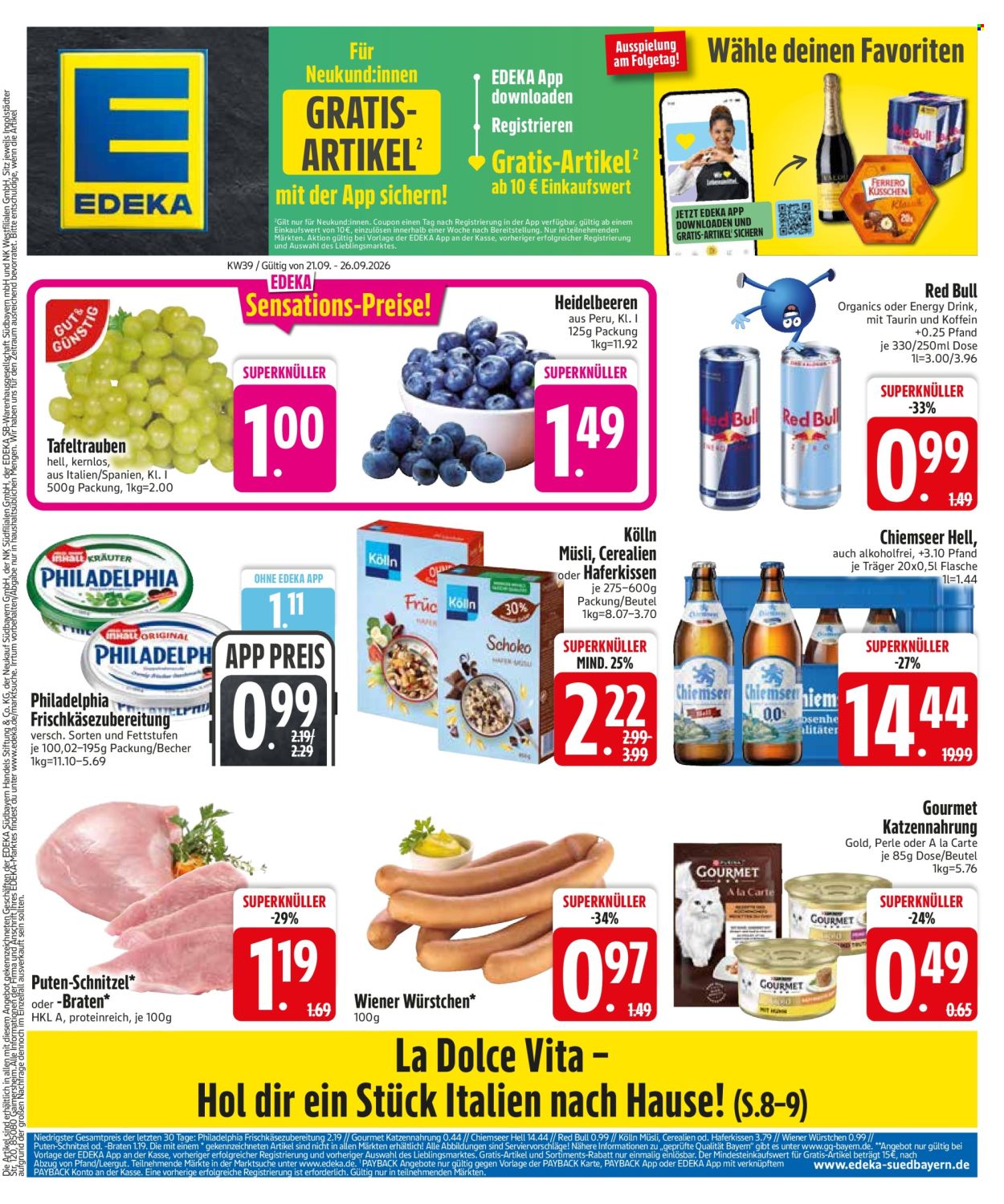 Edeka Prospekte  - 21.09.2026 - 26.09.2026. Seite 3