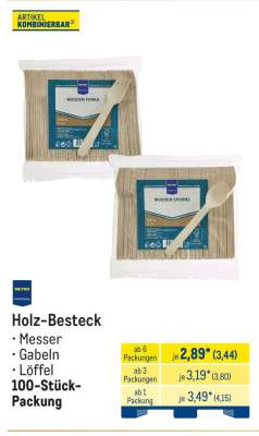 Holz-Besteck