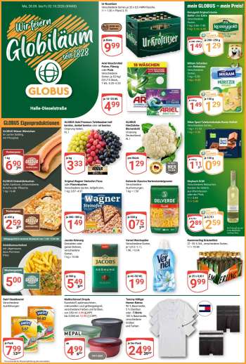 Prospekte Globus - 28.09.2026 - 2.10.2026.
