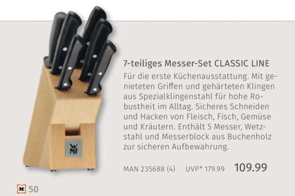 7-teiliges Messer-Set CLASSIC LINE