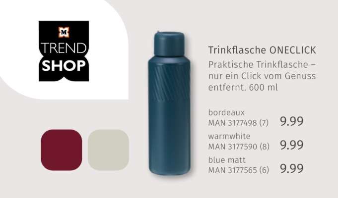 Trinkflasche ONECLICK