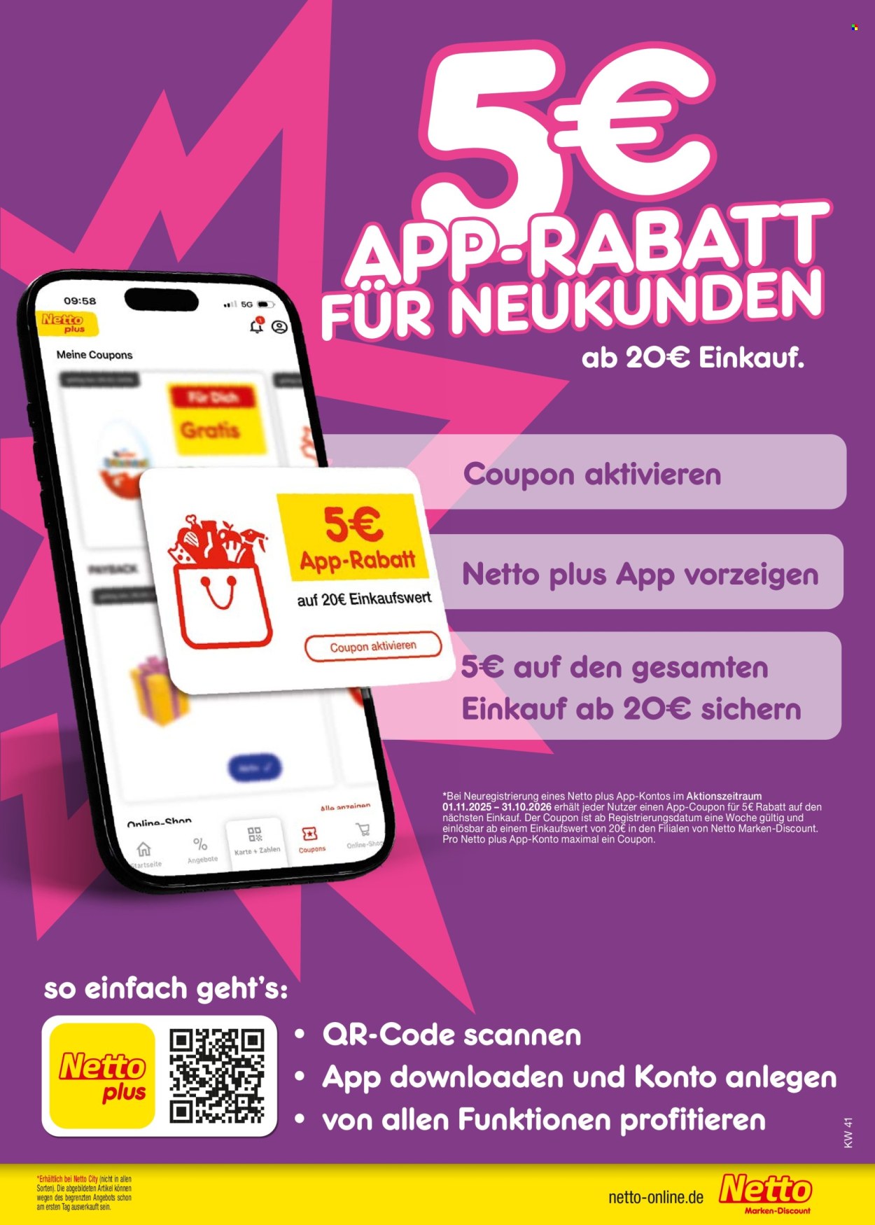 Netto Marken-Discount Prospekte  - 5.10.2026 - 10.10.2026. Seite 60