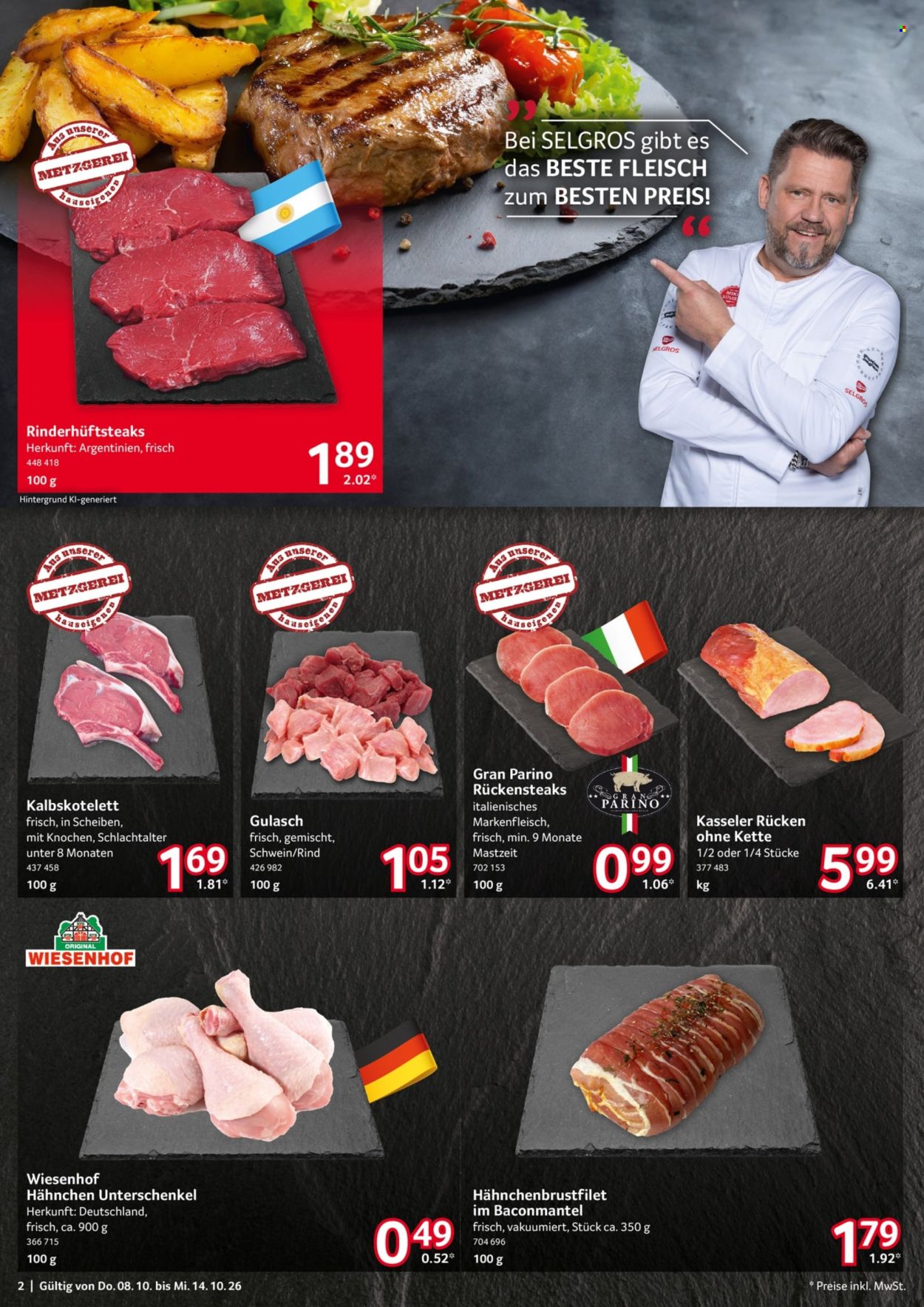 Selgros Prospekte  - 8.10.2026 - 14.10.2026. Seite 2