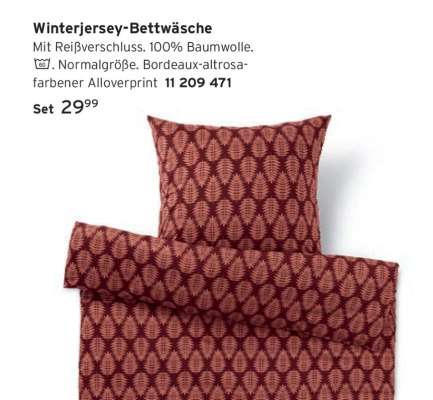 Winterjersey-Bettwäsche