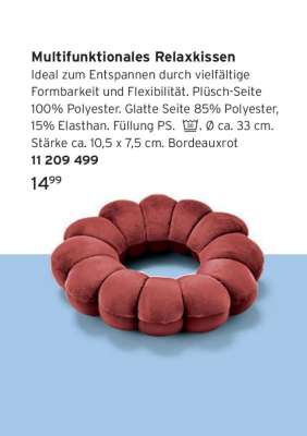 Multifunktionales Relaxkissen