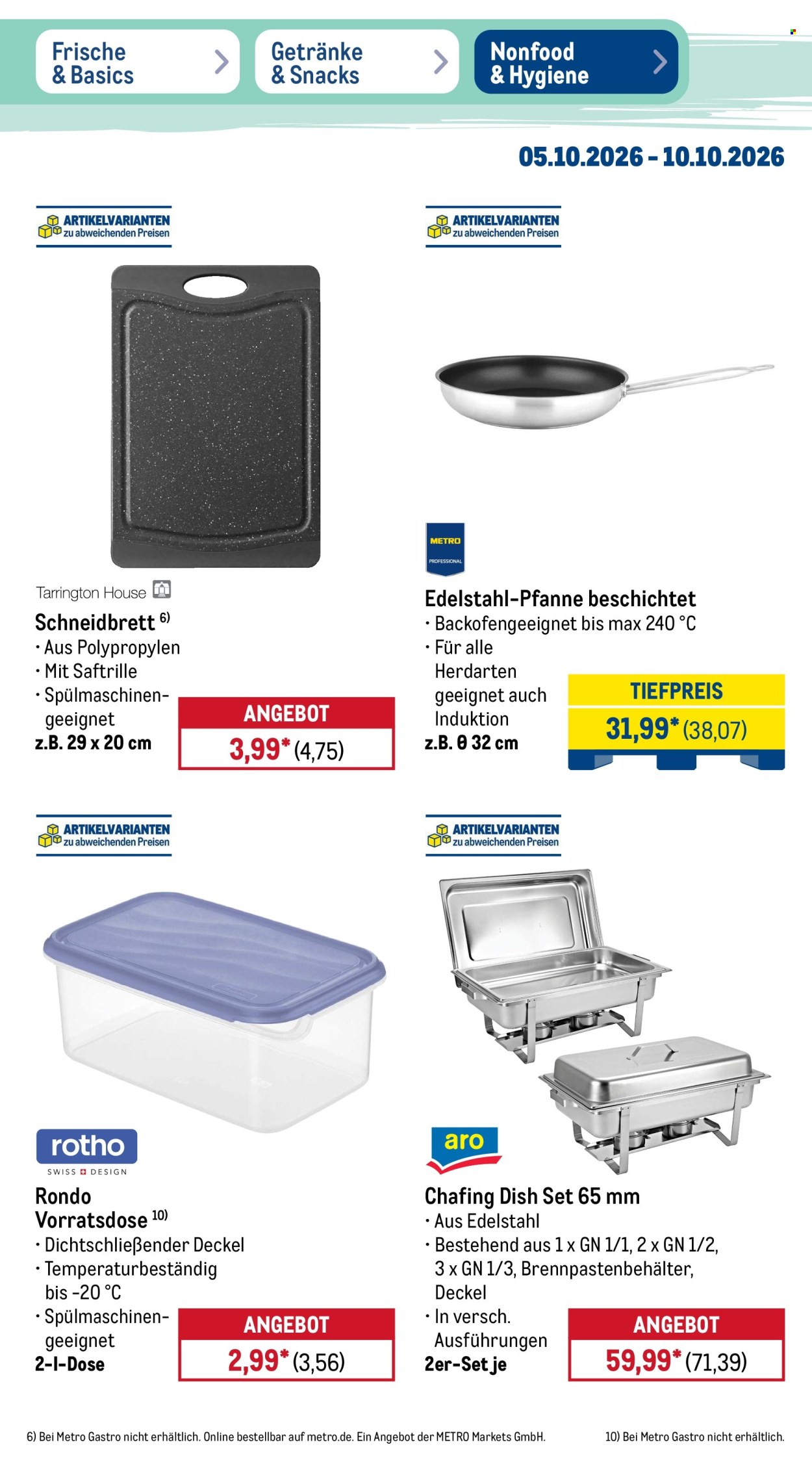 Metro Prospekte  - 5.10.2026 - 10.10.2026. Seite 41