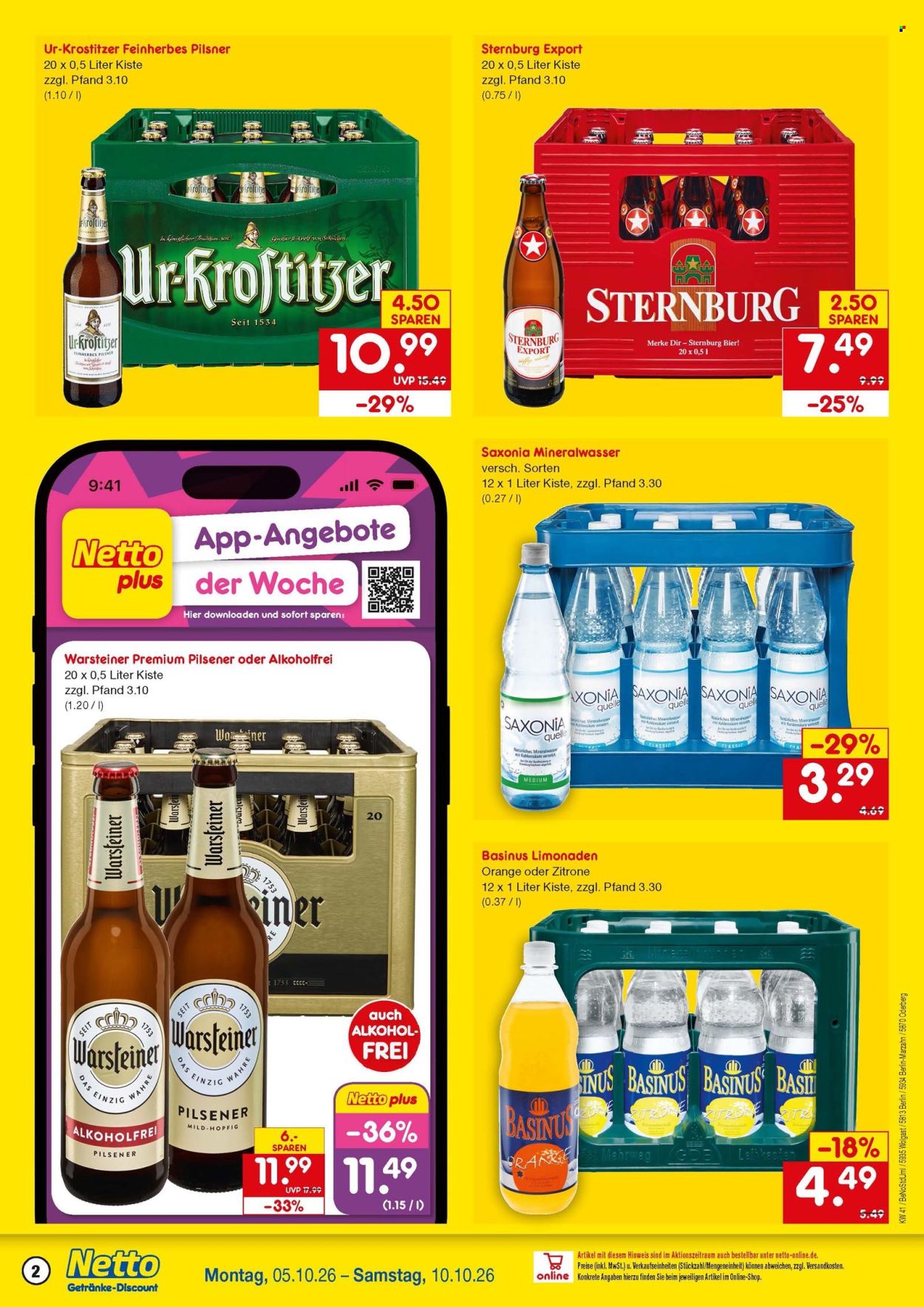 Netto Marken-Discount Prospekte  - 5.10.2026 - 10.10.2026. Seite 2