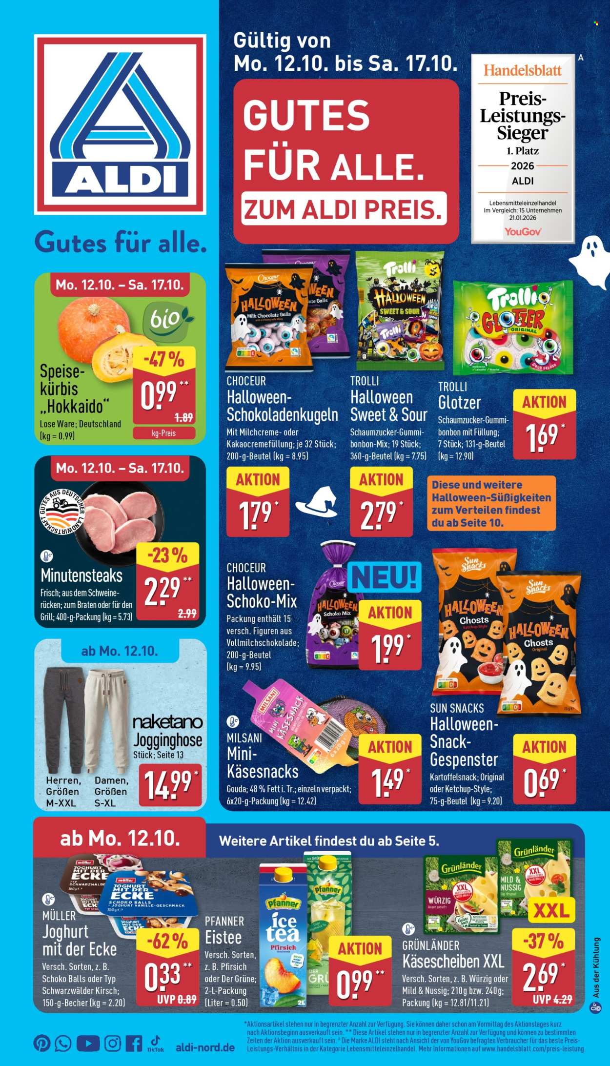 ALDI Nord Prospekte  - 12.10.2026 - 17.10.2026. Seite 1