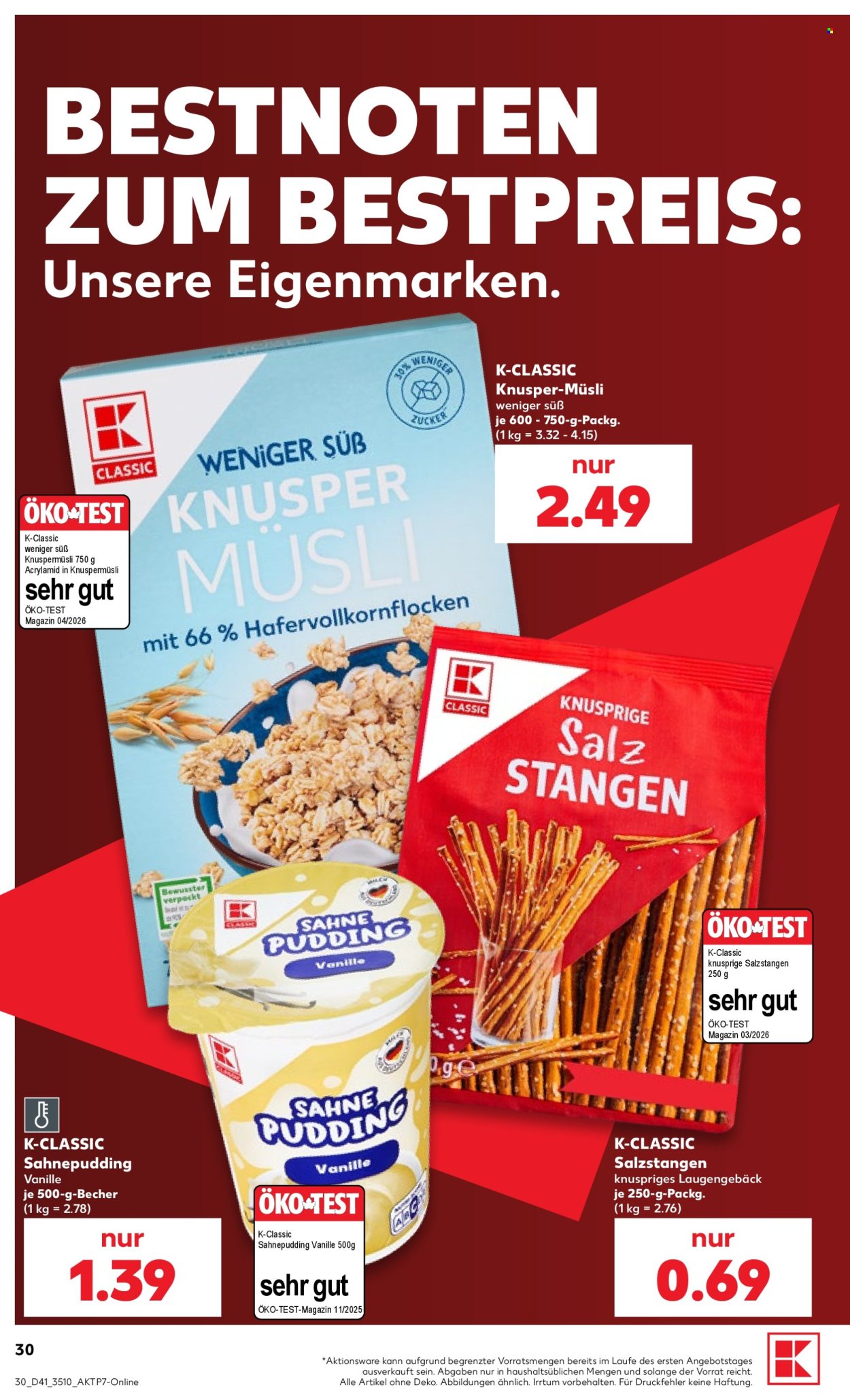 Kaufland Prospekte  - 8.10.2026 - 14.10.2026. Seite 30
