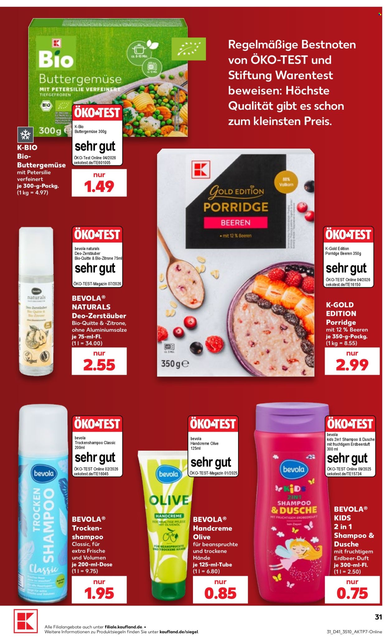 Kaufland Prospekte  - 8.10.2026 - 14.10.2026. Seite 31