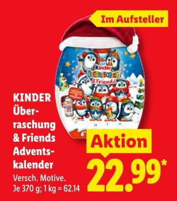 Kinder Überraschung & Friends Adventskalender