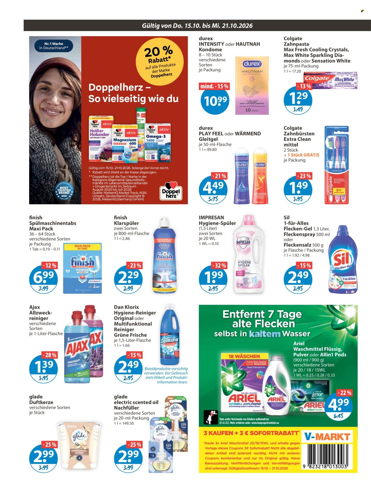 V-Markt Prospekte  - 15.10.2026 - 21.10.2026. Seite 10