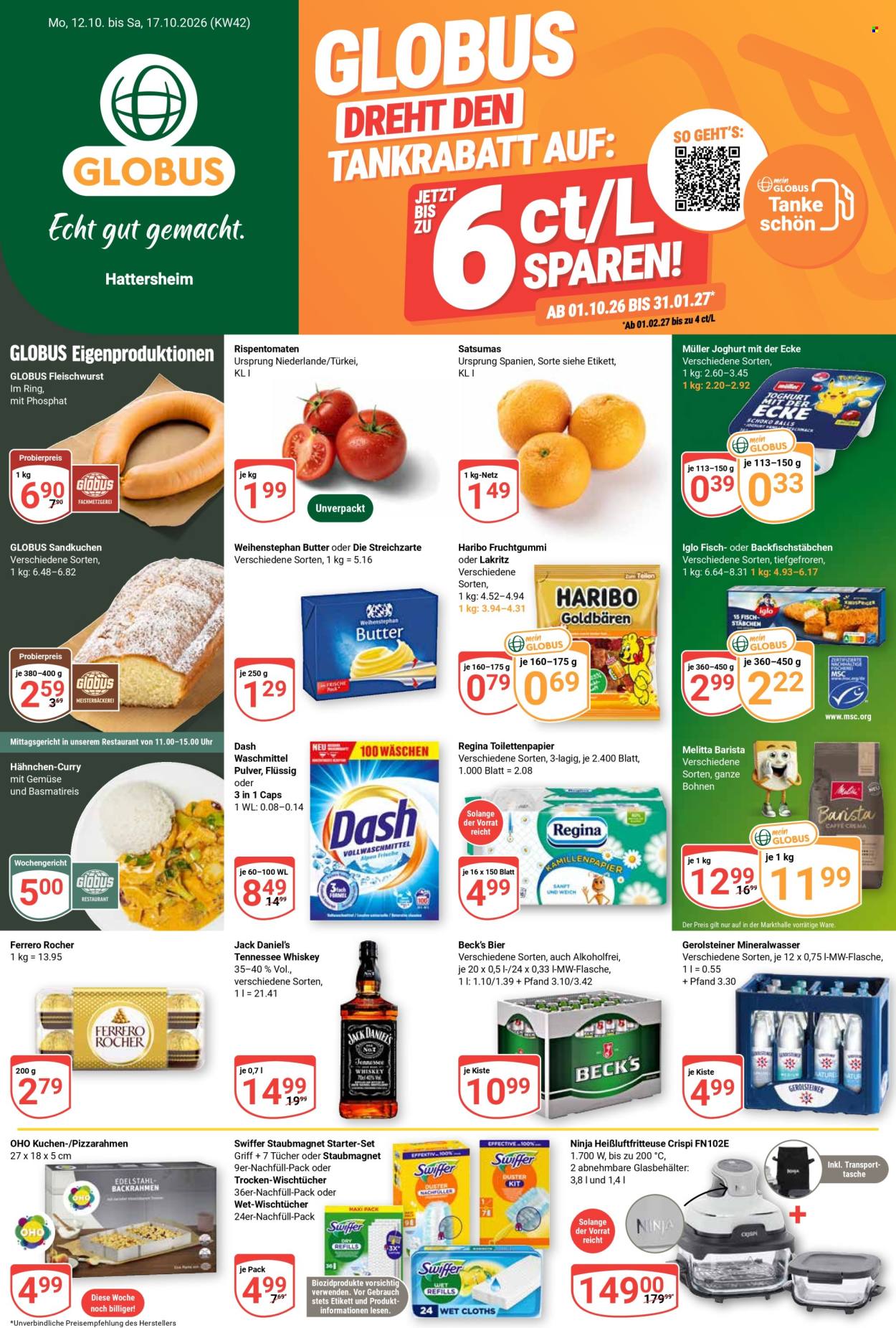 Globus Prospekte  - 12.10.2026 - 17.10.2026. Seite 1