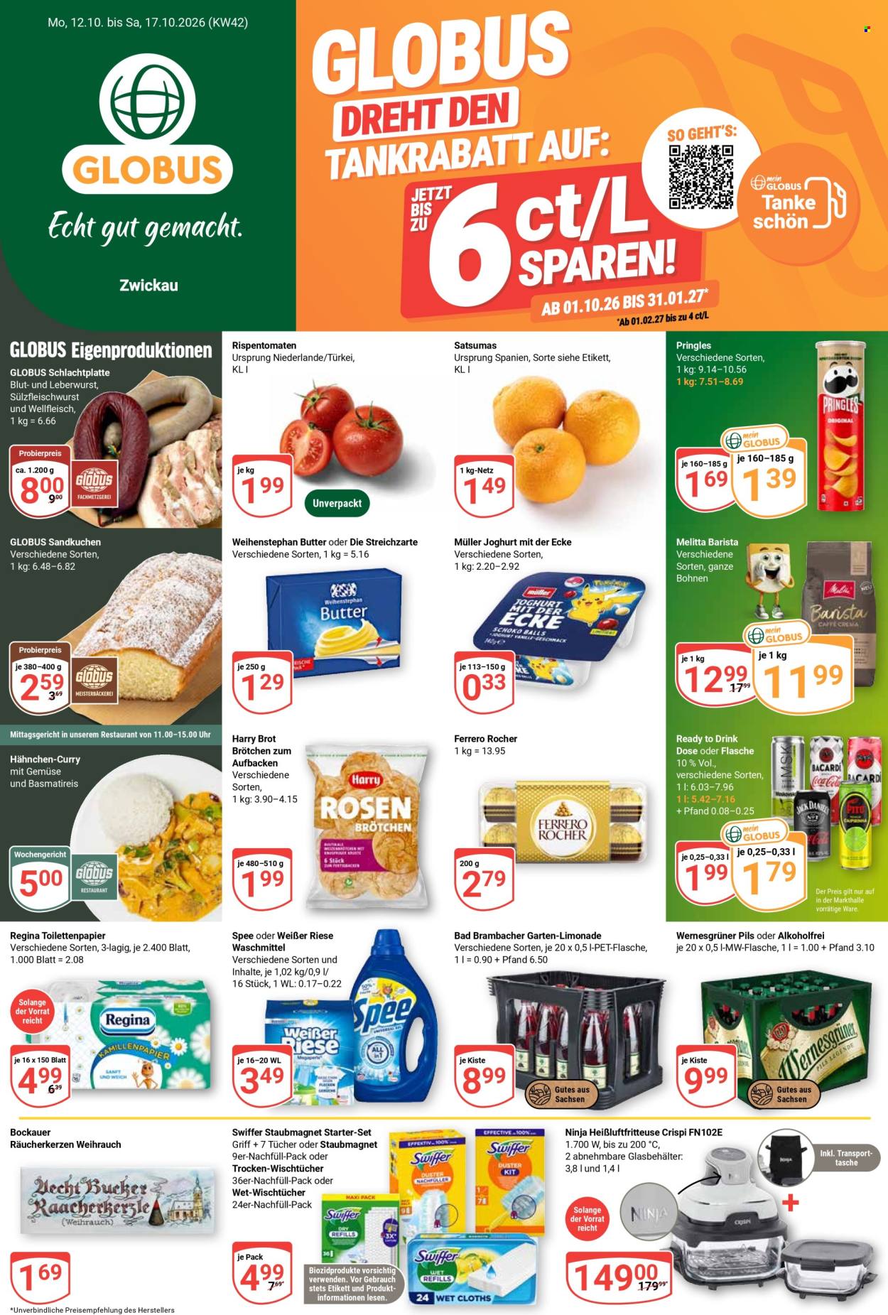 Globus Prospekte  - 12.10.2026 - 17.10.2026. Seite 1