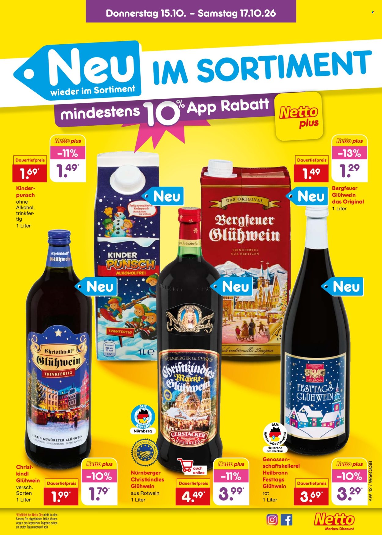Netto Marken-Discount Prospekte  - 12.10.2026 - 17.10.2026. Seite 52
