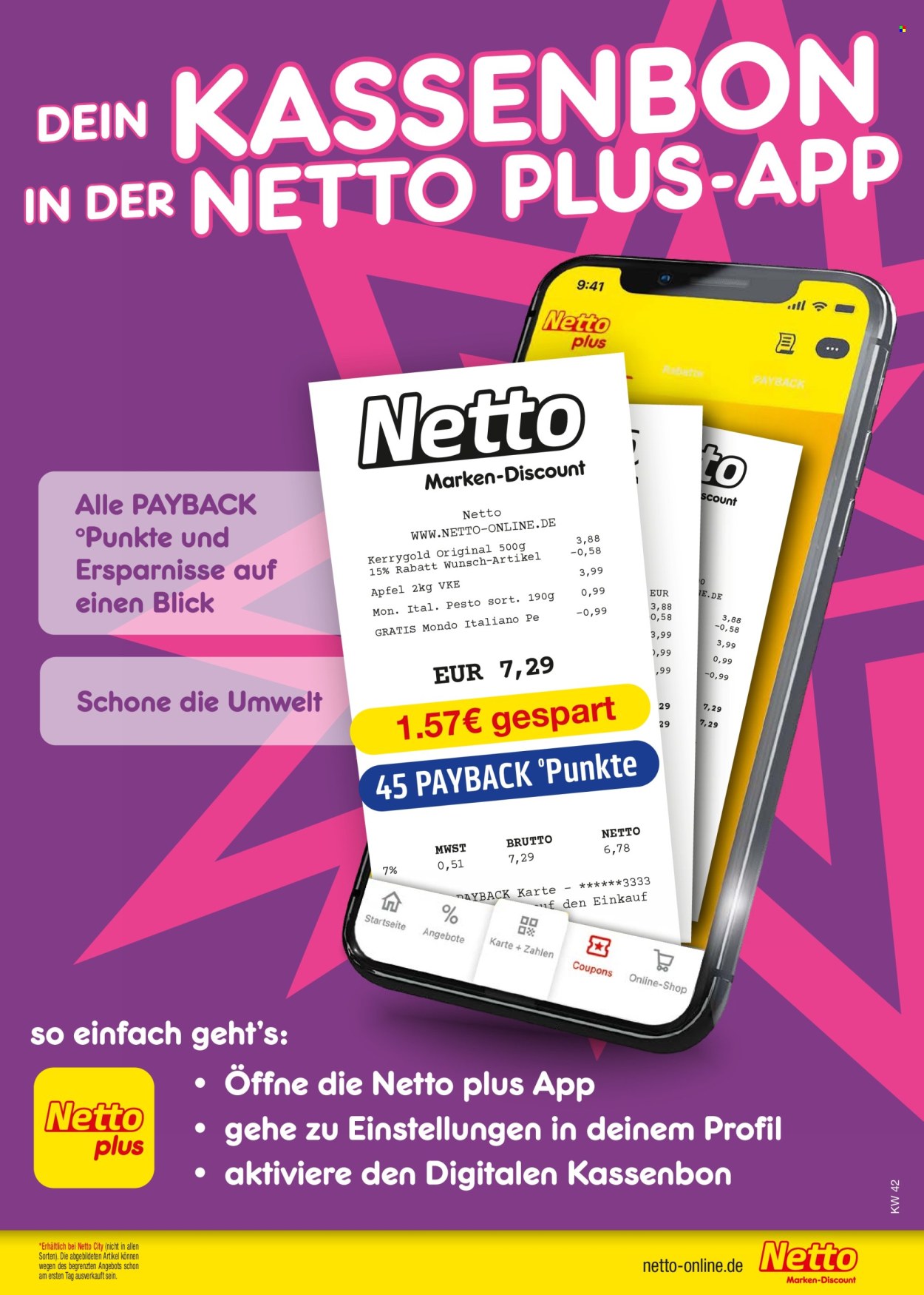Netto Marken-Discount Prospekte  - 12.10.2026 - 17.10.2026. Seite 61