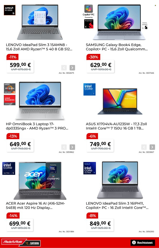 MediaMarkt Prospekte  - 8.10.2026 - 15.10.2026. Seite 3