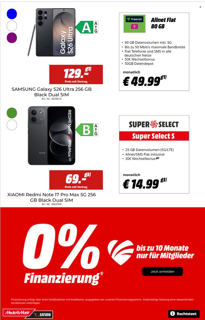 MediaMarkt Prospekte  - 8.10.2026 - 15.10.2026. Seite 6