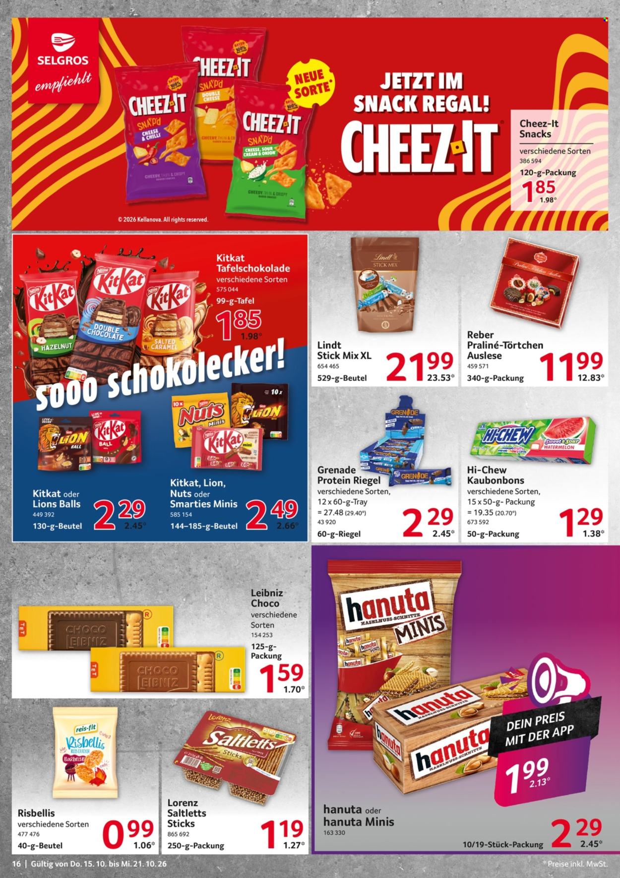 Selgros Prospekte  - 15.10.2026 - 21.10.2026. Seite 16