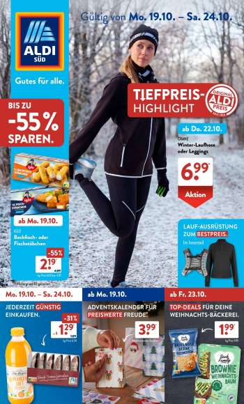 Prospekte ALDI SÜD - 19.10.2026 - 24.10.2026.