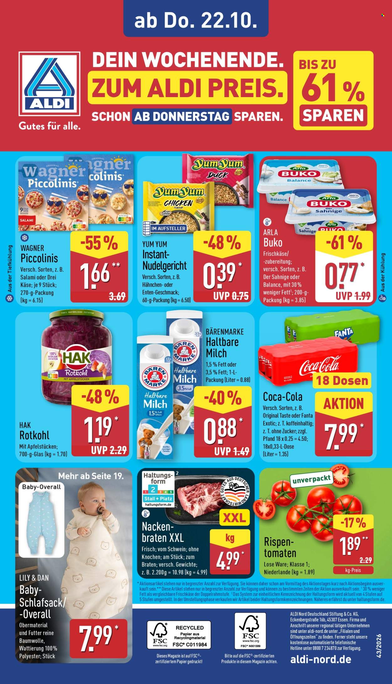ALDI Nord Prospekte  - 19.10.2026 - 24.10.2026. Seite 36