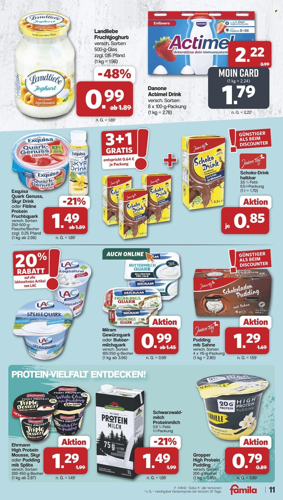 famila Prospekte  - 12.10.2026 - 17.10.2026. Seite 11