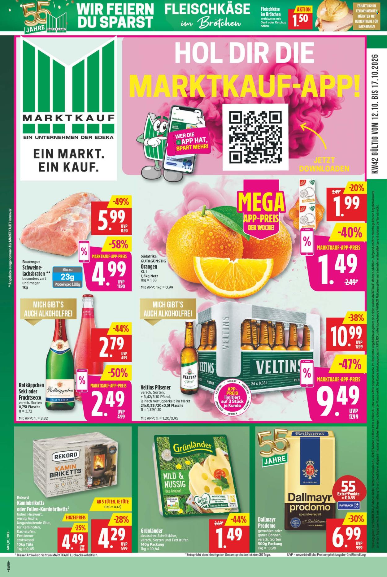 Marktkauf Prospekte  - 12.10.2026 - 17.10.2026. Seite 1