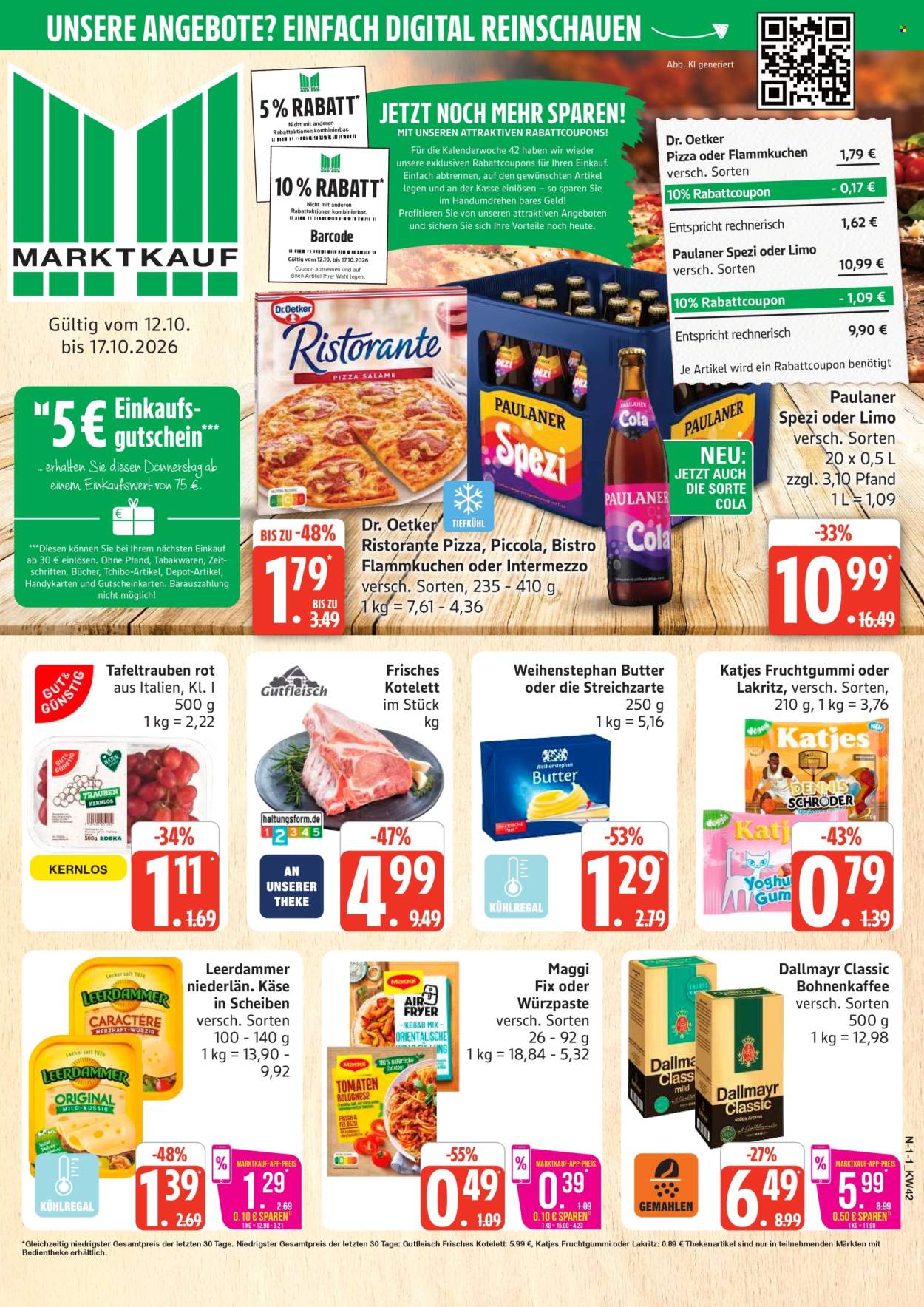 Marktkauf Prospekte  - 12.10.2026 - 17.10.2026. Seite 1