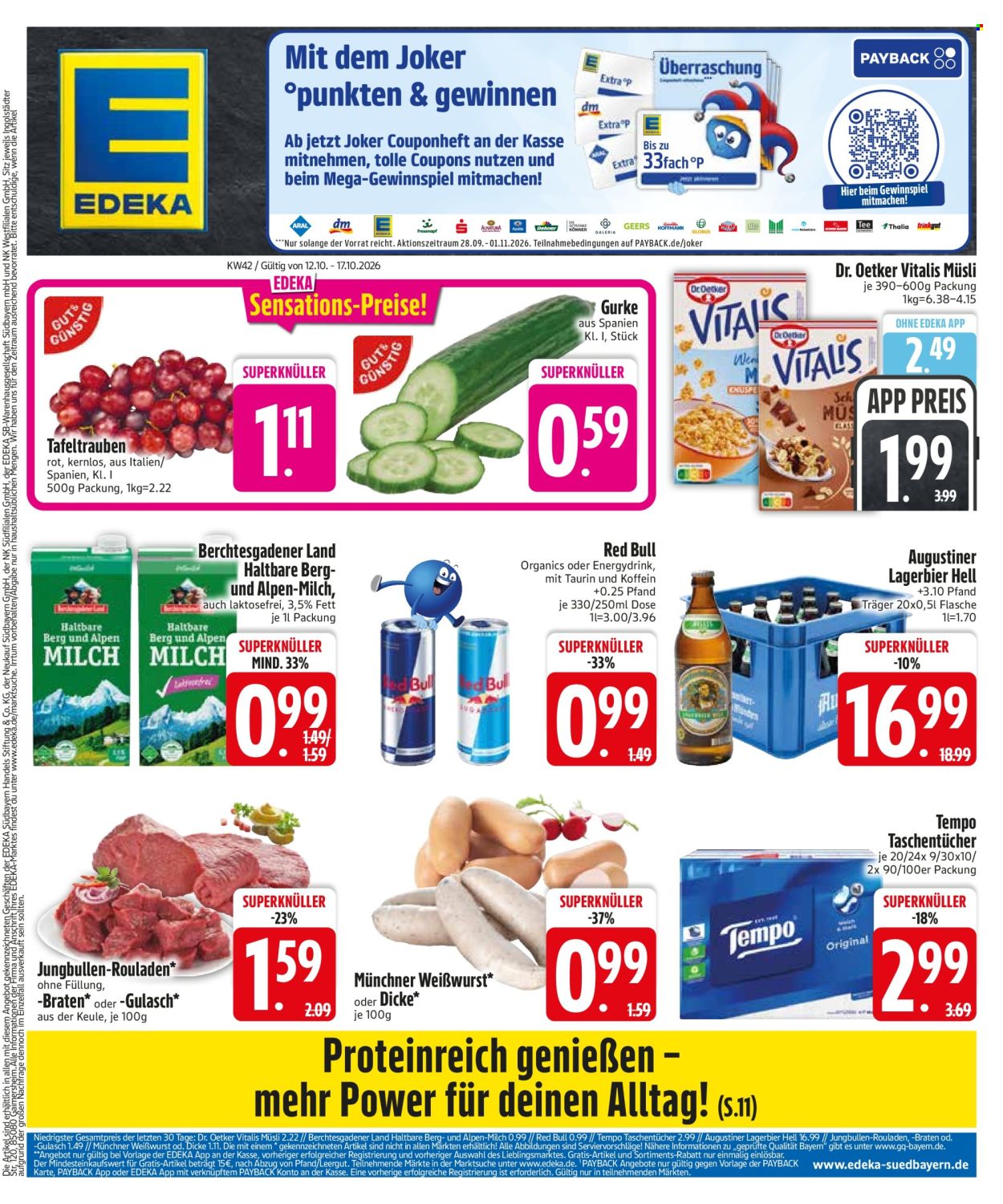 Edeka Prospekte  - 12.10.2026 - 17.10.2026. Seite 3