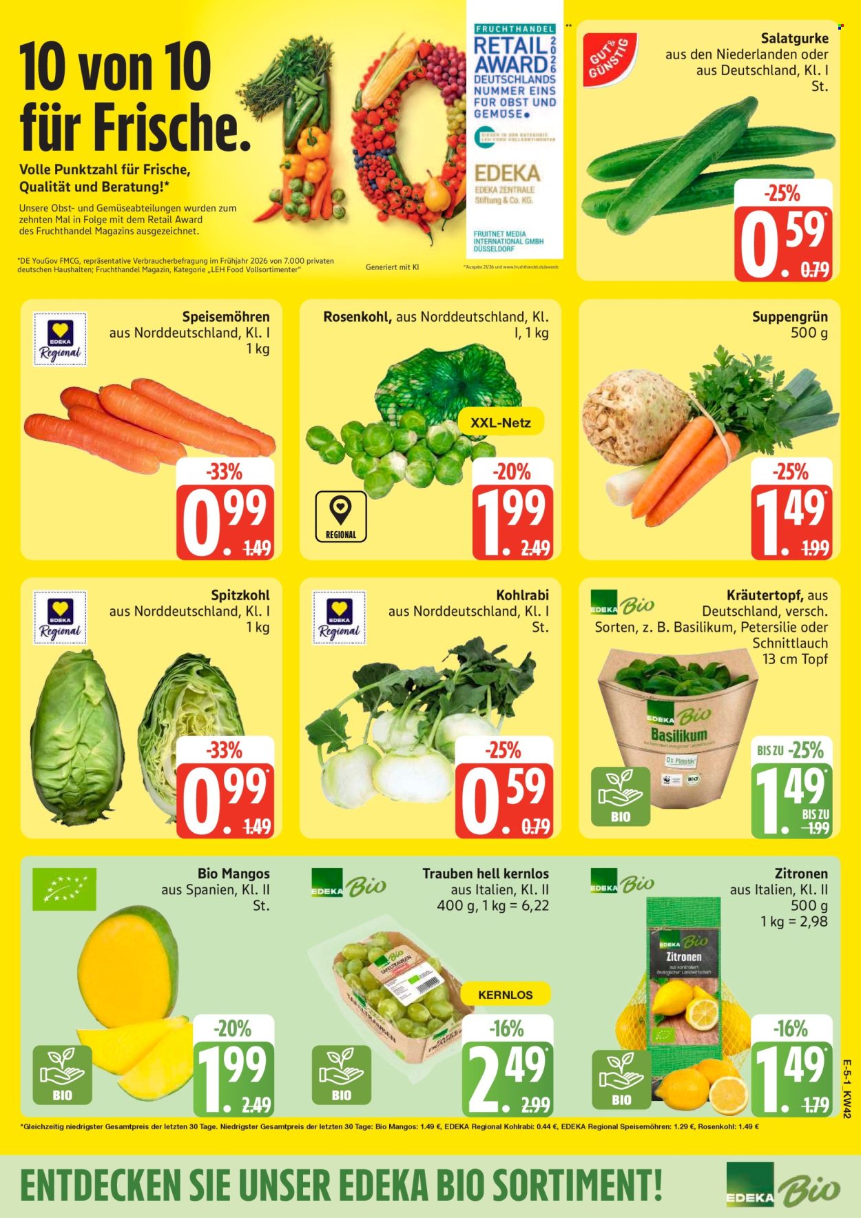 Edeka Prospekte  - 12.10.2026 - 17.10.2026. Seite 8