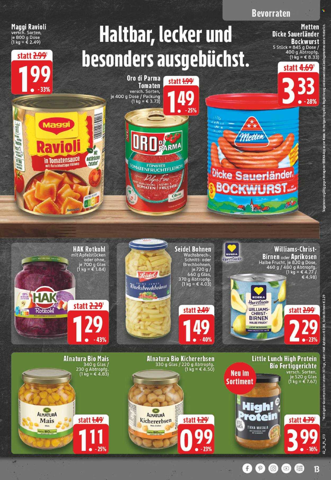 Edeka Prospekte  - 12.10.2026 - 17.10.2026. Seite 13