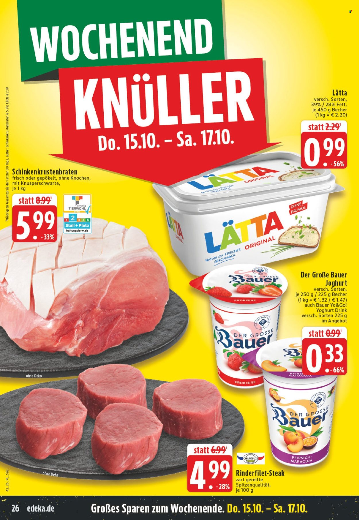 Edeka Prospekte  - 12.10.2026 - 17.10.2026. Seite 26