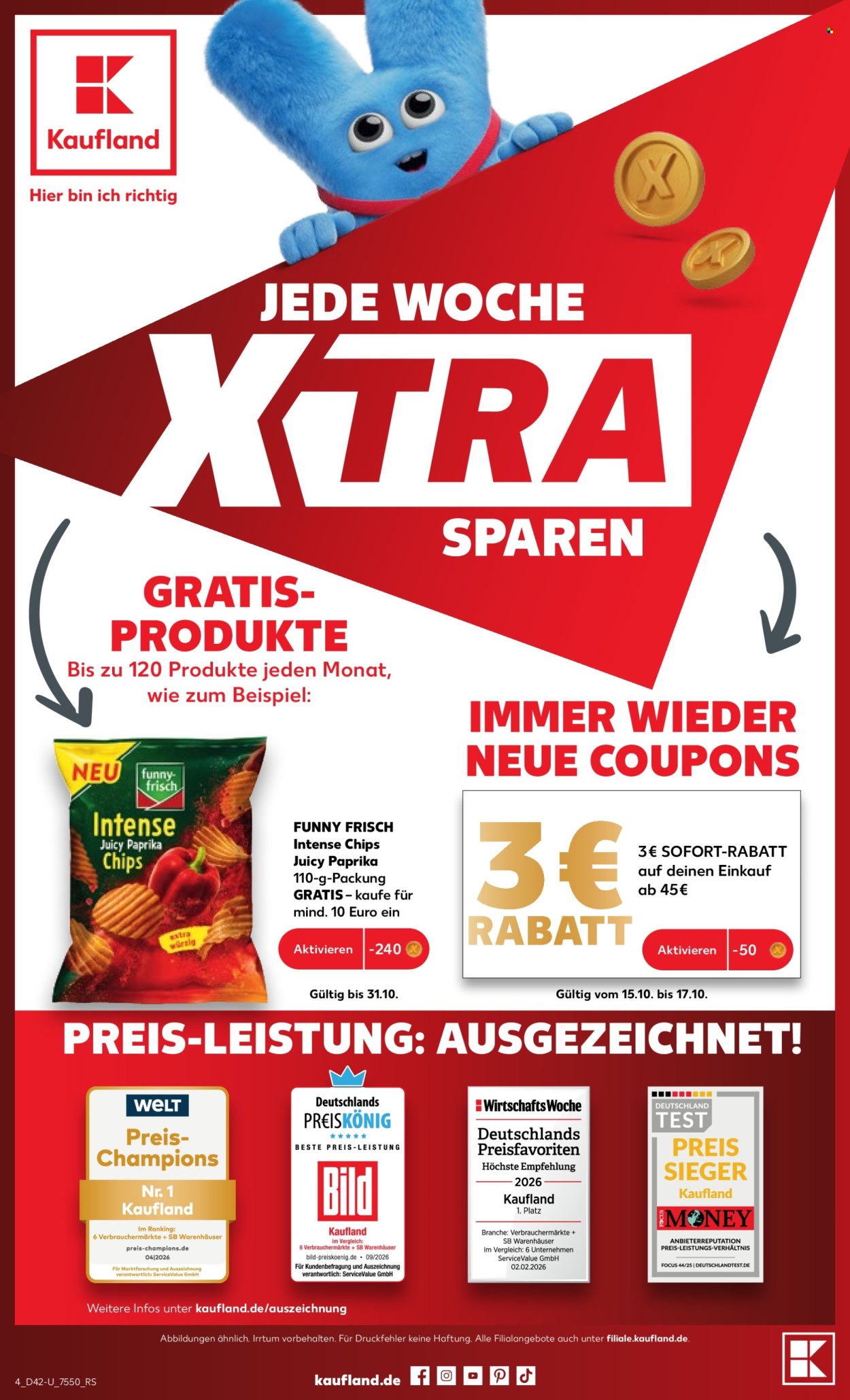 Kaufland Prospekte  - 12.10.2026 - 17.10.2026. Seite 4