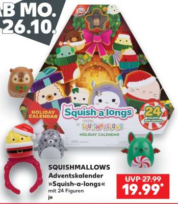 SQUISHMALLOWS Adventskalender »Squish-a-longs«