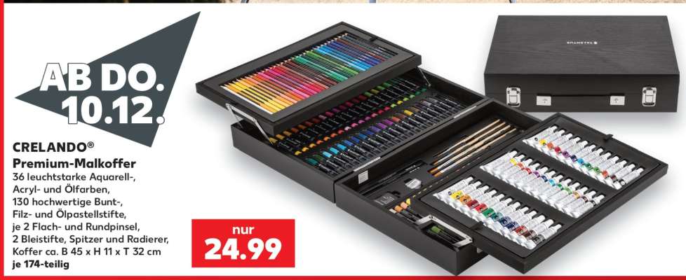 CRELANDO® Premium-Malkoffer