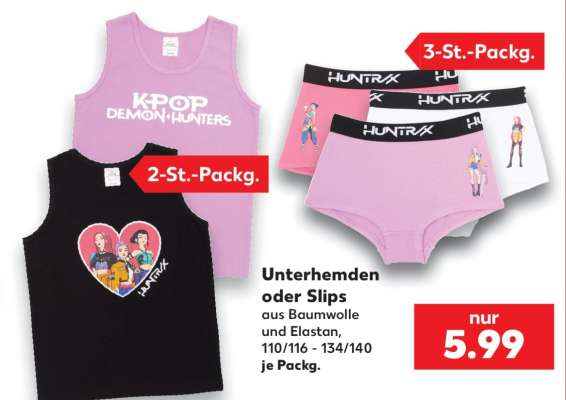 Unterhemden oder Slips