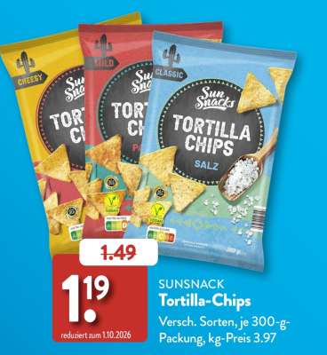 SUNSNACK Tortilla-Chips