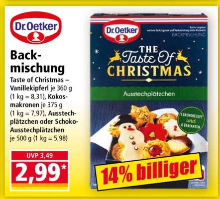 Backmischung
