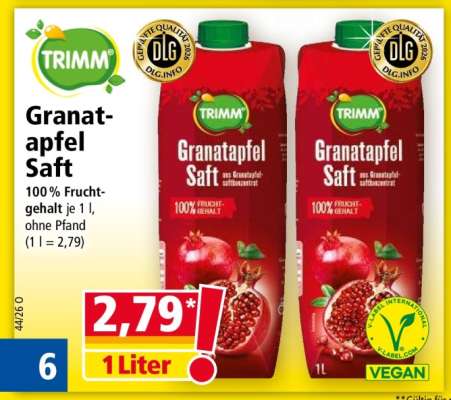 Granatapfel Saft