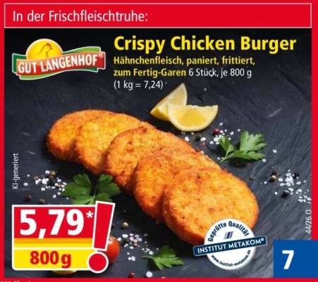 Crispy Chicken Burger